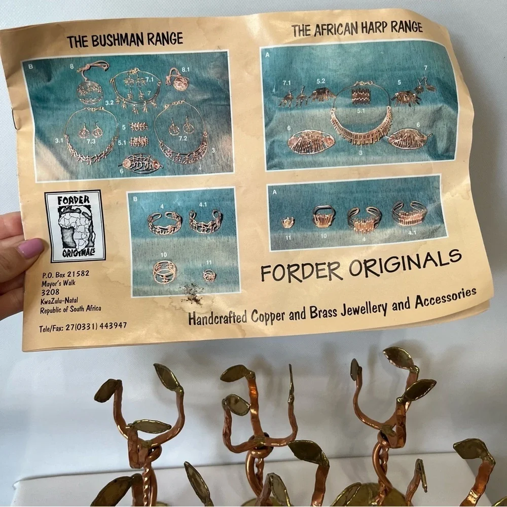 N/A handcrafted copper